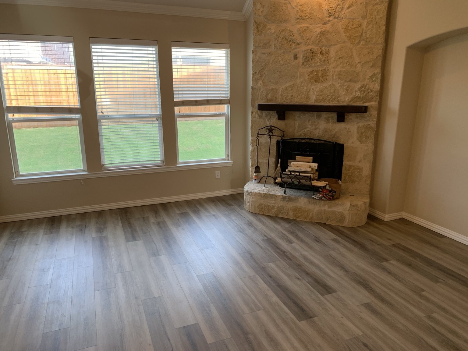 Yescer Flooring project: completed flooring