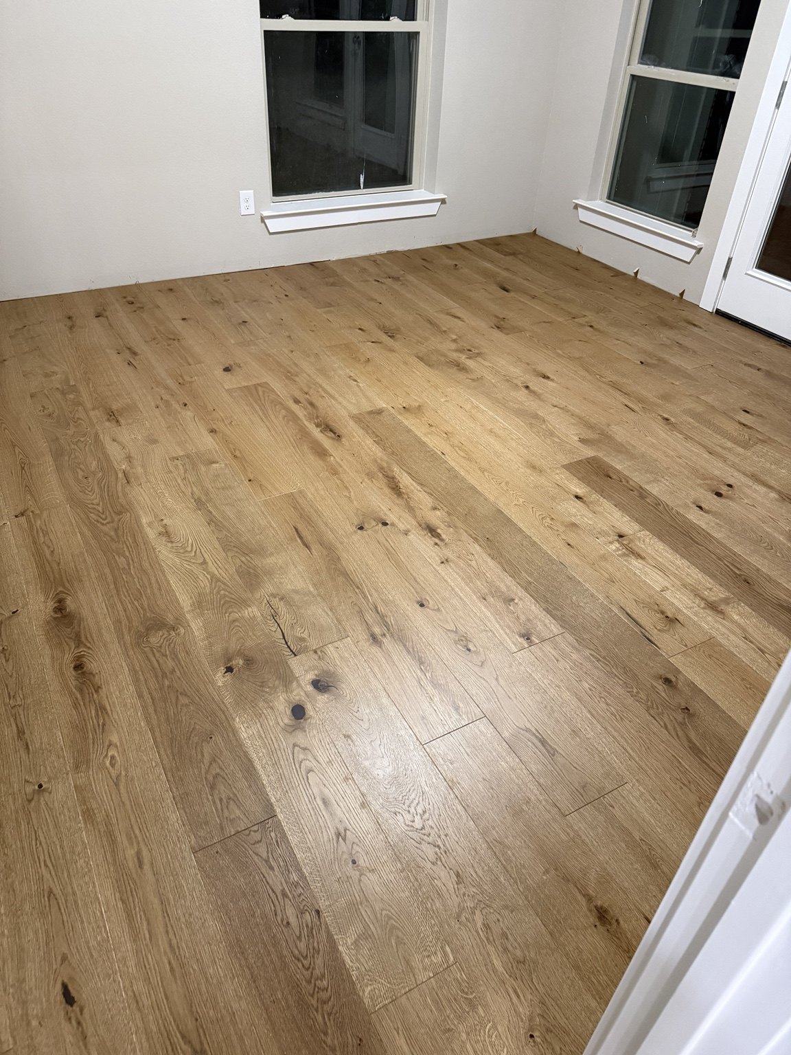 Yescer Flooring project: completed flooring